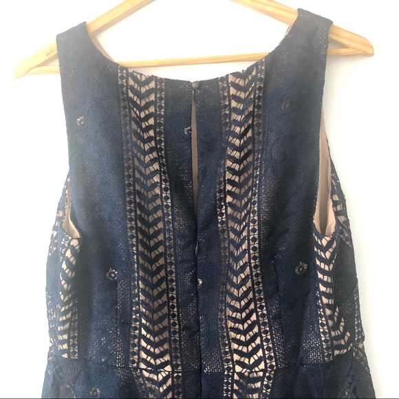 Anthropologie Navy Georgia Dress - Picture 8 of 8